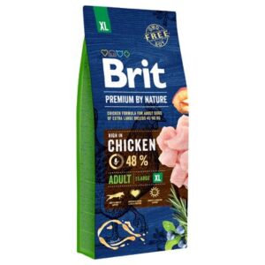 Brit Premium by Nature Adult XL csirke 15 kg