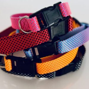 Színes, állítható nyakörvek - 2 cm vastag